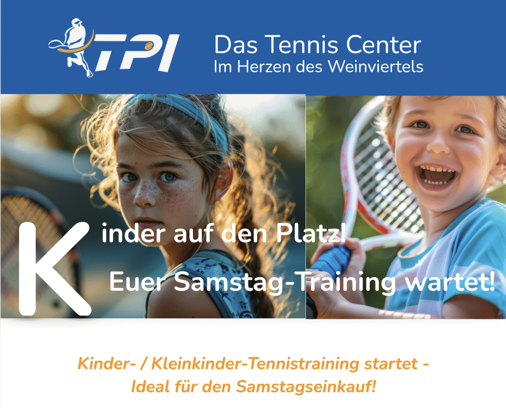 Erwachsenenkurs Tenniskurse Erwachsenentennis Tennisworkshop Hollabrunn Rihacek TPI Tenniscenter Tennishalle ReboundAce Kindertennis Wochenendkurs